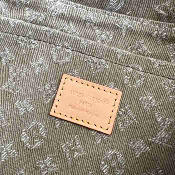 LOUIS VUITTON M27210 デニム ゴールド 斜め掛けバッグ レディース斜め掛け手提げ 27x18cm サイズ:27x18cm