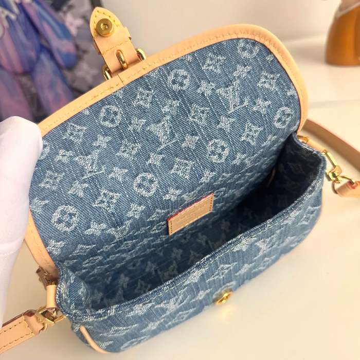 LOUIS VUITTON M27700 牛皮 配色 デニム 斜め掛けバッグ レディース斜め掛け 19x10.5cm サイズ:19x10.5cm