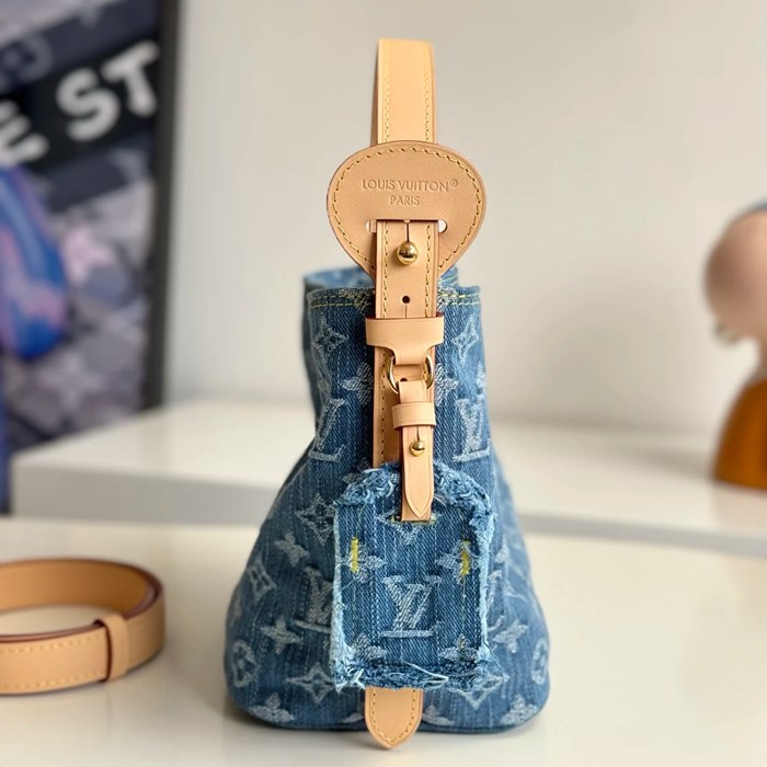 LOUIS VUITTON M28107 デニム 配色 デニム ショルダーバッグ レディースショルダー 18x16x12cm サイズ:18x16x12cm