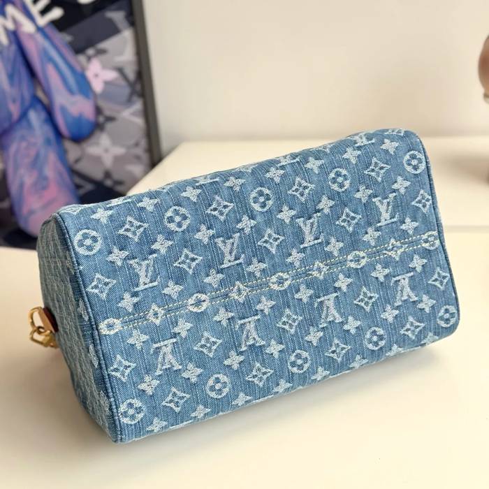 LOUIS VUITTON M14430 デニム モノグラム デニム 斜め掛けバッグ レディース斜め掛け 30x21x17cm サイズ:30x21x17cm