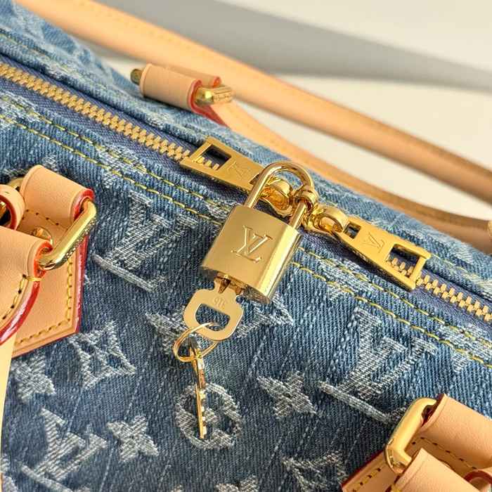 LOUIS VUITTON M14430 デニム モノグラム デニム 斜め掛けバッグ レディース斜め掛け 30x21x17cm サイズ:30x21x17cm