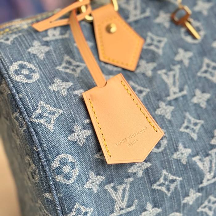 LOUIS VUITTON M14430 デニム モノグラム デニム 斜め掛けバッグ レディース斜め掛け 30x21x17cm サイズ:30x21x17cm