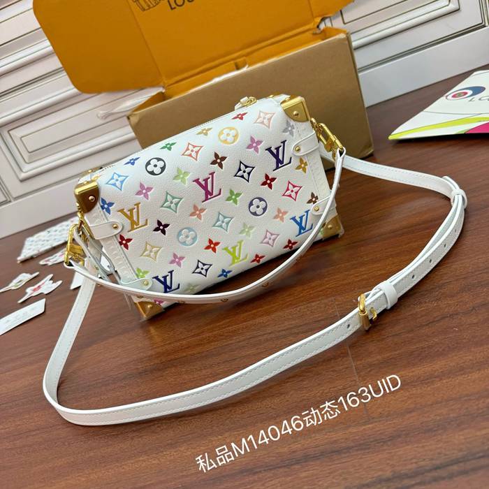 LOUIS VUITTON M14046 ボックスレザー 斜め掛けバッグ レディース斜め掛け 23.5x16x8.5cm サイズ:23.5x16x8.5cm