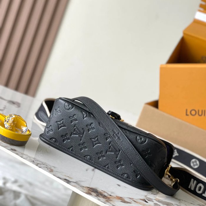 LOUIS VUITTON M46386 パターン ブラック 斜め掛けバッグ レディース斜め掛け 23x16x8.5cm サイズ:23x16x8.5cm