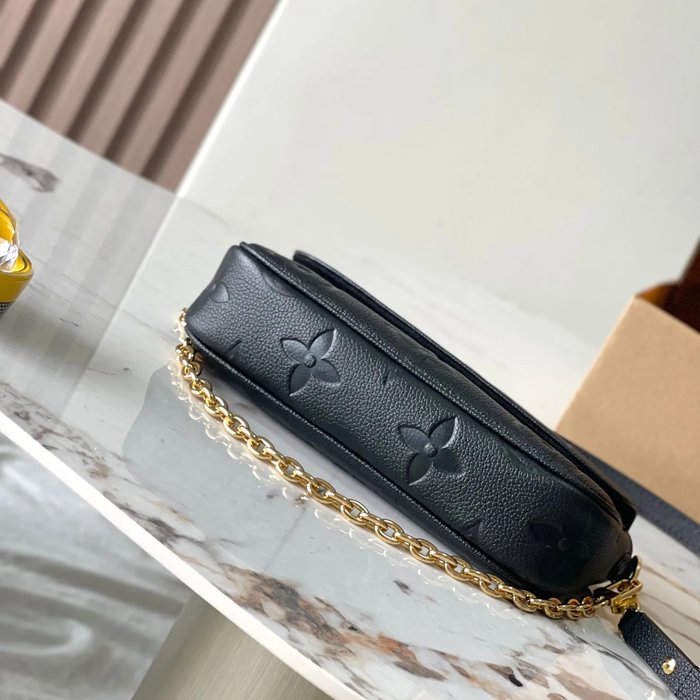 LOUIS VUITTON M82154 パターン ブラック 斜め掛けバッグ レディース斜め掛け 23.5x12x4.3cm サイズ:23.5x12x4.3cm