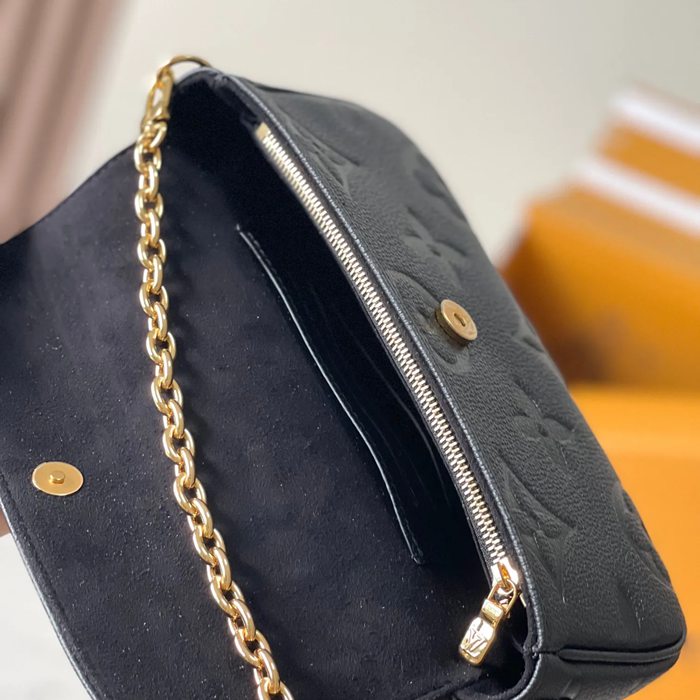 LOUIS VUITTON M82154 パターン ブラック 斜め掛けバッグ レディース斜め掛け 23.5x12x4.3cm サイズ:23.5x12x4.3cm