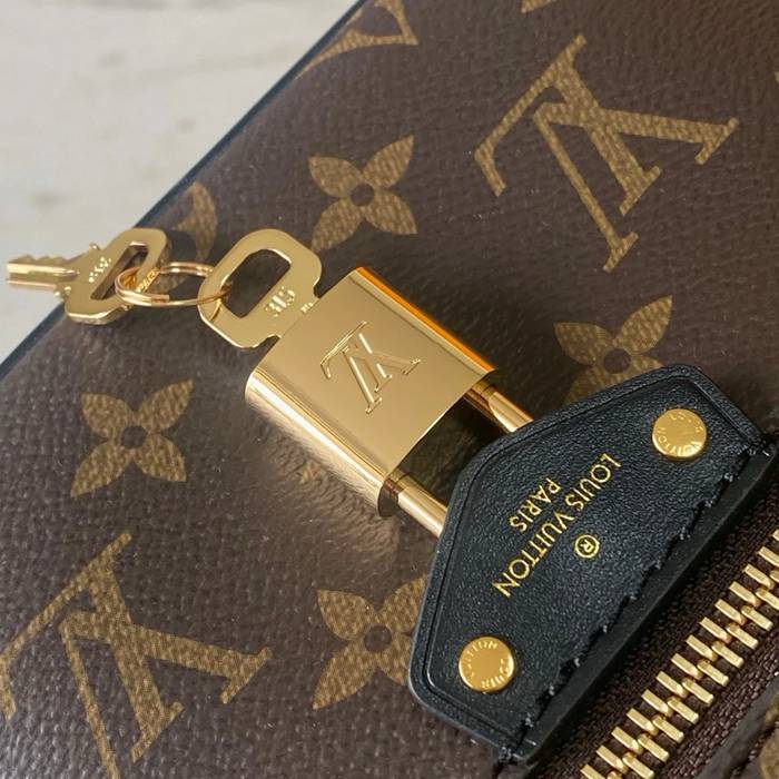LOUIS VUITTON M47125 キャンバス クラシック 斜め掛けバッグ レディース斜め掛けチェーン サイズ:19.0x11.5x6.5cm
