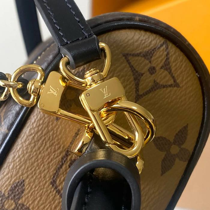 LOUIS VUITTON M47125 キャンバス クラシック 斜め掛けバッグ レディース斜め掛けチェーン サイズ:19.0x11.5x6.5cm