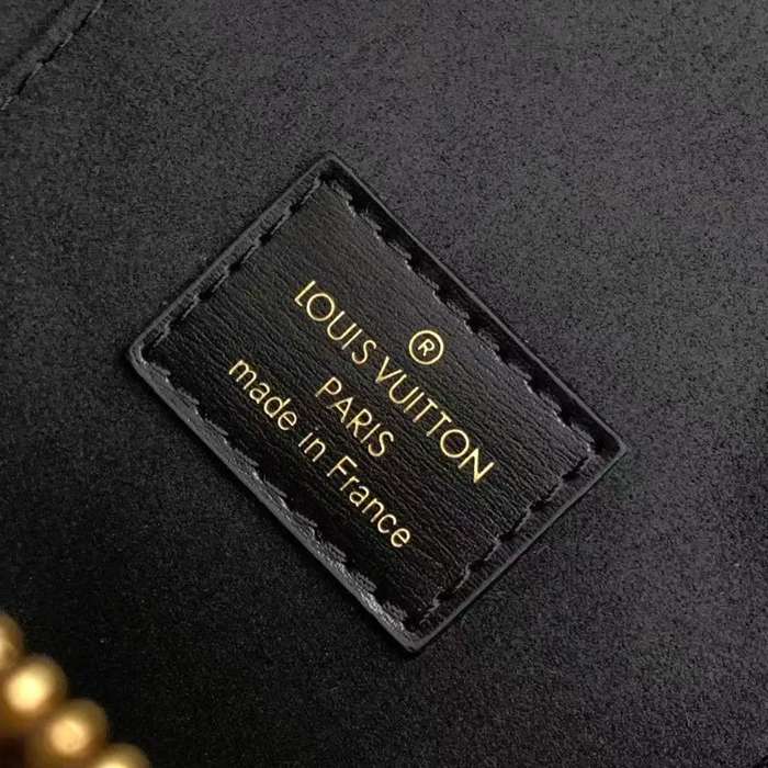 LOUIS VUITTON M47125 キャンバス クラシック 斜め掛けバッグ レディース斜め掛けチェーン サイズ:19.0x11.5x6.5cm