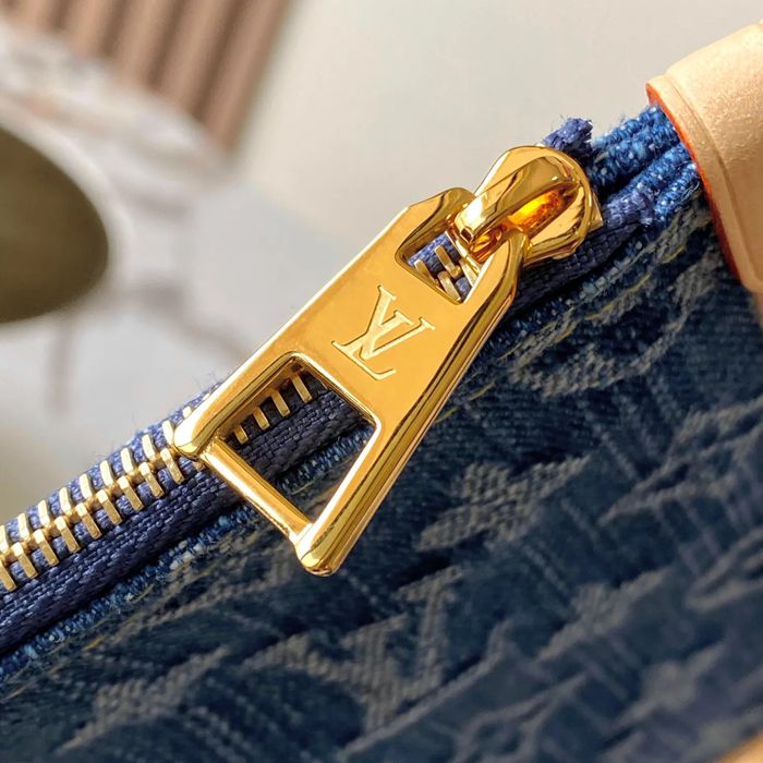 LOUIS VUITTON M13192 牛皮 モノグラム デニム ショルダーバッグ レディースショルダー 31x28x14cm サイズ:31x28x14cm