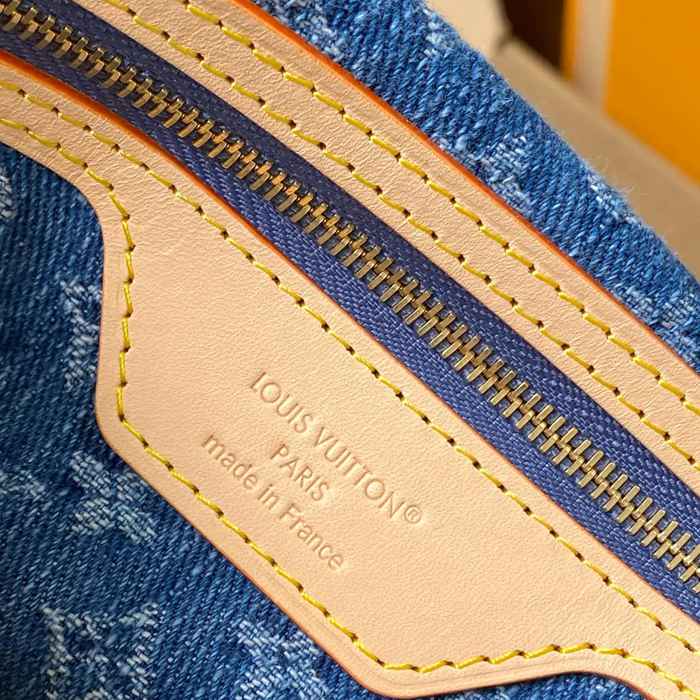 LOUIS VUITTON M13192 牛皮 モノグラム デニム ショルダーバッグ レディースショルダー 31x28x14cm サイズ:31x28x14cm