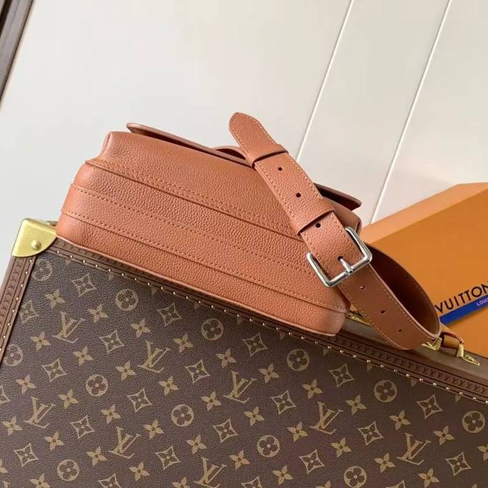 LOUIS VUITTON M25981 牛皮 ブラウン 斜め掛けバッグ レディース斜め掛け 24x18cm サイズ:24x18cm