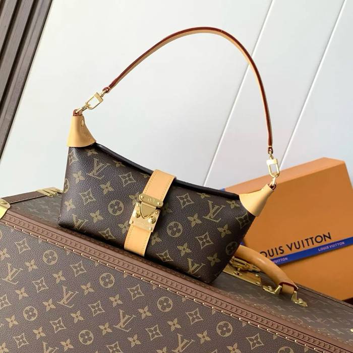 LOUIS VUITTON M26191 牛皮 モノグラム キャンバス ショルダーバッグ レディースショルダー手提げ 22x14.5cm サイズ:22x14.5cm