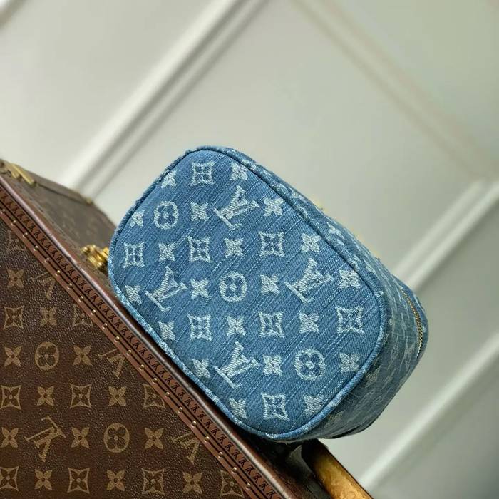 LOUIS VUITTON M27946 デニム モノグラム デニム ハンドバッグ レディース手提げ 20x13.5x12cm サイズ:20x13.5x12cm