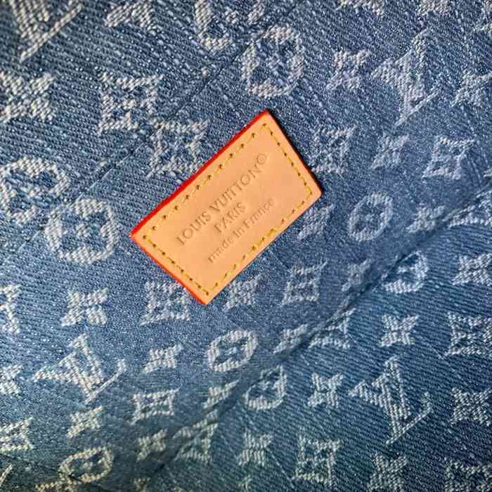 LOUIS VUITTON M27946 デニム モノグラム デニム ハンドバッグ レディース手提げ 20x13.5x12cm サイズ:20x13.5x12cm