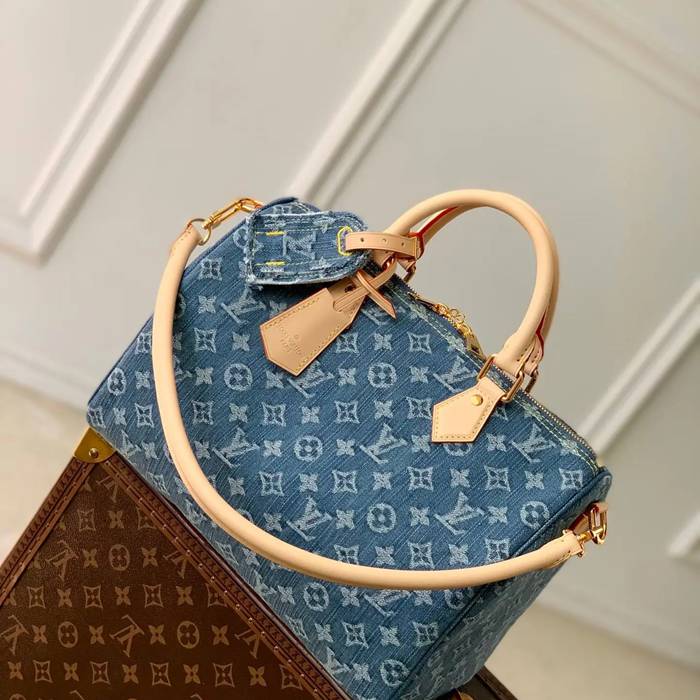 LOUIS VUITTON M14430 デニム モノグラム デニム ショルダーバッグ レディースショルダー 30x21x17cm サイズ:30x21x17cm LOUIS VUITTON M14430 デニム モノグラム デニム ショルダーバッグ レディースショルダー 30x21x17cm サイズ:30x21x17cm