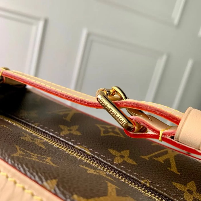 LOUIS VUITTON M15350 牛皮 モノグラム キャンバス ハンドバッグ レディース手提げ 22x13.5x12cm サイズ:22x13.5x12cm
