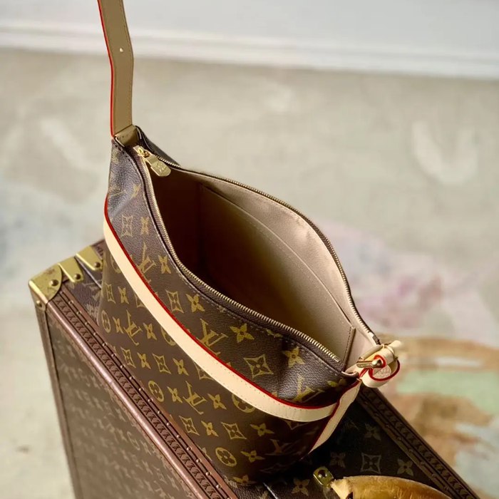 LOUIS VUITTON M15350 牛皮 モノグラム キャンバス ハンドバッグ レディース手提げ 22x13.5x12cm サイズ:22x13.5x12cm