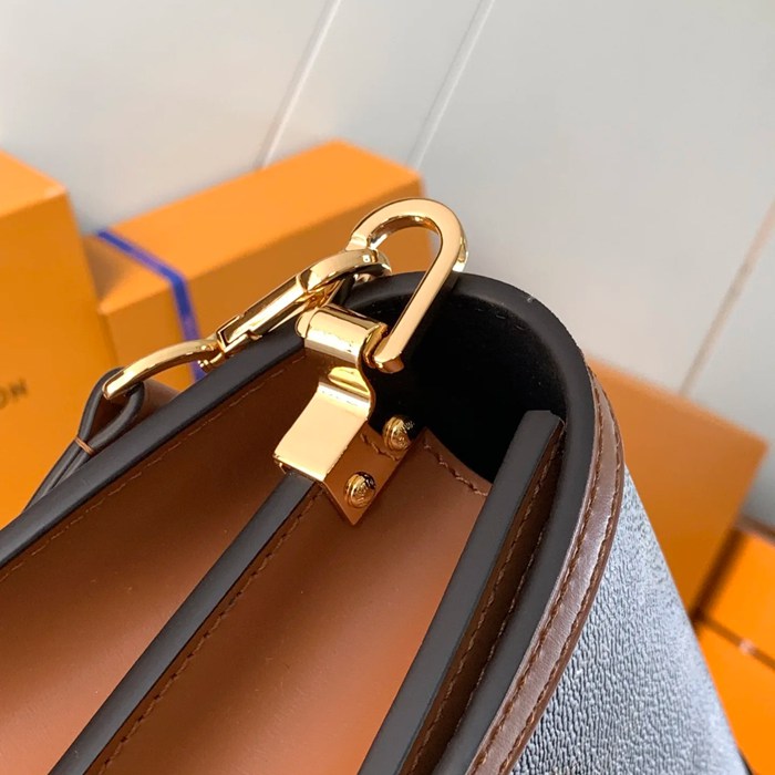 LOUIS VUITTON M45959 牛皮 モノグラム キャンバス 斜め掛けバッグ レディース斜め掛け 20x15cm サイズ:20x15cm