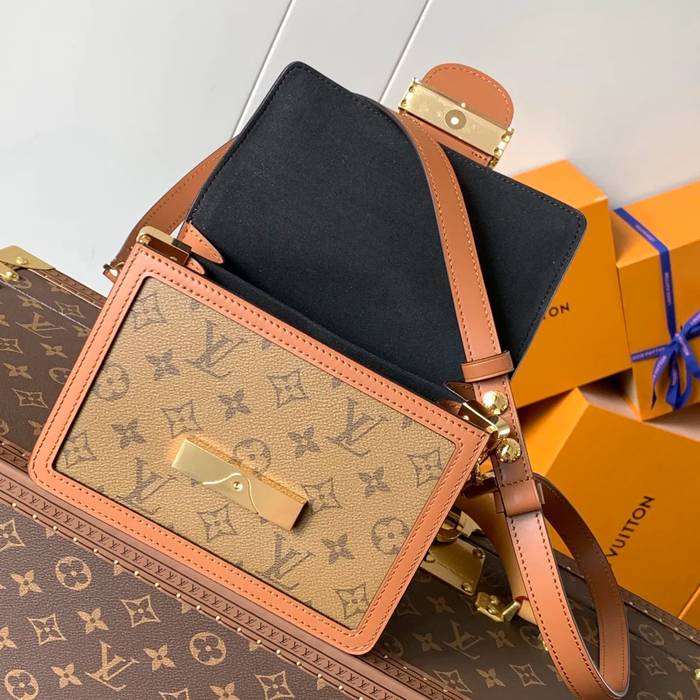 LOUIS VUITTON M45959 牛皮 モノグラム キャンバス 斜め掛けバッグ レディース斜め掛け 20x15cm サイズ:20x15cm