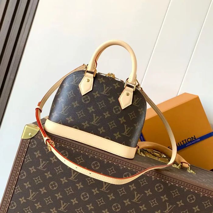 LOUIS VUITTON M46990 牛皮 モノグラム ゴールド 斜め掛けバッグ レディース斜め掛け サイズ:23.5x17.5x11.5cm