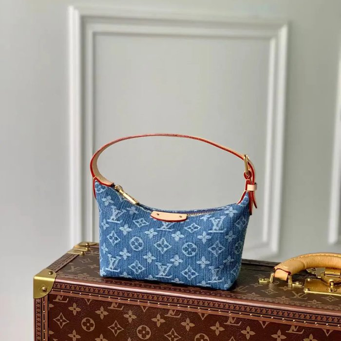 LOUIS VUITTON M82949 キャンバス モノグラム デニム ショルダーバッグ レディースショルダーハンド 20.5x16cm サイズ:20.5x16cm