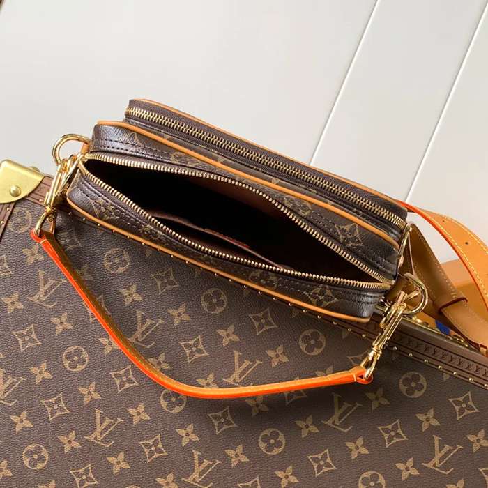 LOUIS VUITTON M14016 牛皮 モノグラム 斜め掛けバッグ レディース斜め掛け 25x17.5x11cm サイズ:25x17.5x11cm