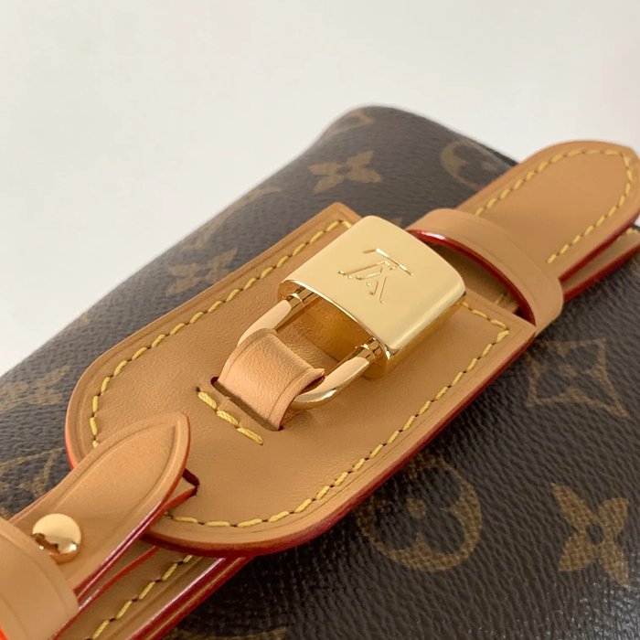 LOUIS VUITTON M12925 牛皮 モノグラム ハンドバッグ レディース斜め掛け手提げ 18x16x12cm サイズ:18x16x12cm