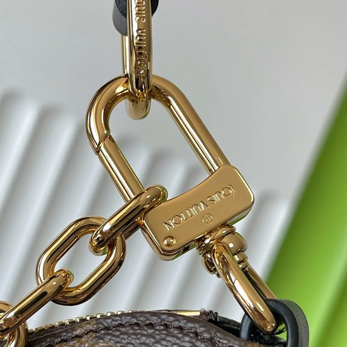 LOUIS VUITTON M15056 モノグラム ショルダーバッグ ショルダーチェーン サイズ:28.5x19.0x5.0cm