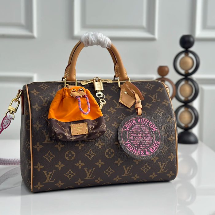 LOUIS VUITTON M27512 牛皮 モノグラム キャンバス 斜め掛けバッグ レディース斜め掛け 30x21x17cm サイズ:30x21x17cm