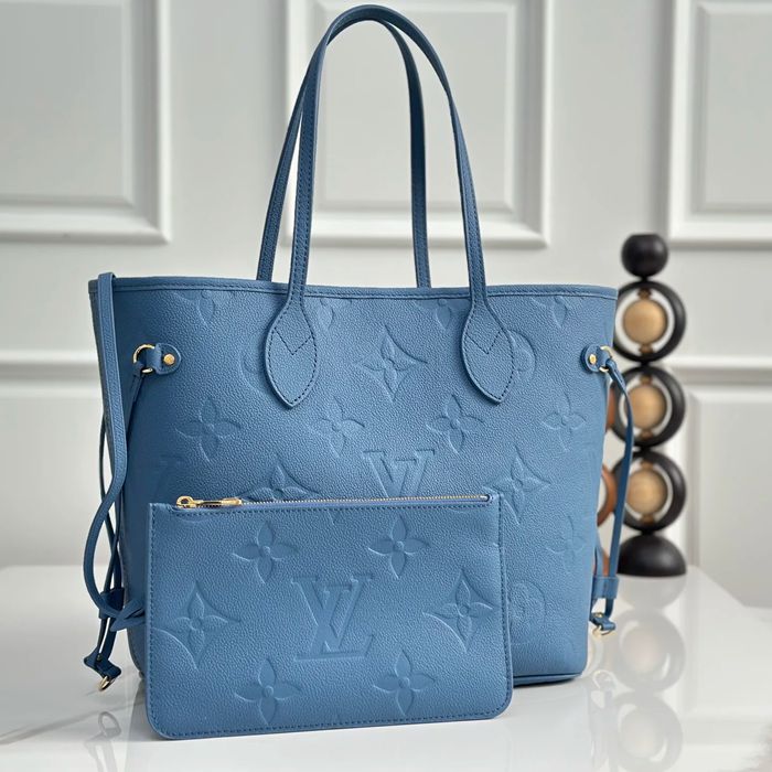 LOUIS VUITTON M27358 デニム モノグラム ブルー ショルダーバッグ レディースショルダー手提げ 31x28x14cm サイズ:31x28x14cm