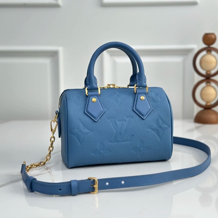 LOUIS VUITTON M28316 モノグラム ブルー 斜め掛けバッグ レディース斜め掛けチェーン 20.5x13.5x12cm サイズ:20.5x13.5x12cm