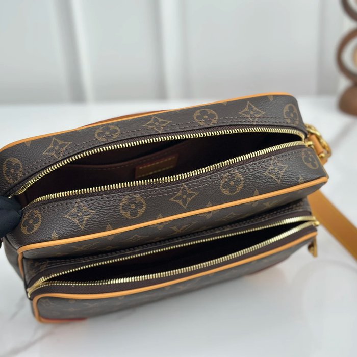 LOUIS VUITTON M27852 キャンバス モノグラム 斜め掛けバッグ レディース斜め掛け 28.5x20x11.5cm サイズ:28.5x20x11.5cm