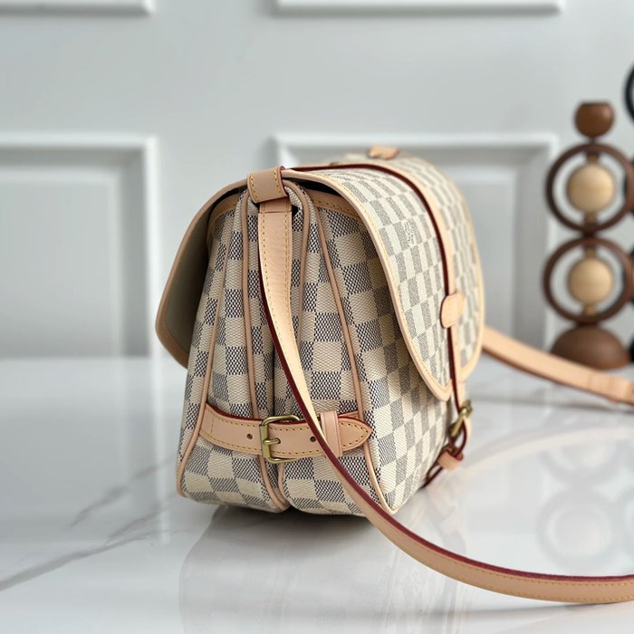 LOUIS VUITTON N48202 牛皮 モノグラム キャンバス 斜め掛けバッグ レディース斜め掛け 28x20x11cm サイズ:28x20x11cm