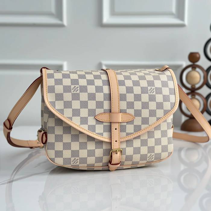 LOUIS VUITTON N48202 牛皮 モノグラム キャンバス 斜め掛けバッグ レディース斜め掛け 28x20x11cm サイズ:28x20x11cm