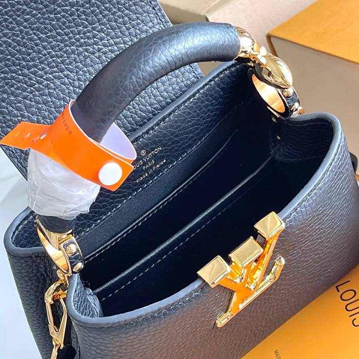 LOUIS VUITTON M23943 牛皮 モノグラム ブラック 斜め掛けバッグ レディース斜め掛けフラップ 21x14cm サイズ:21x14cm