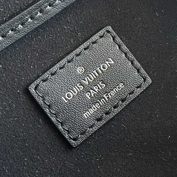 LOUIS VUITTON M12587 牛皮 ブラック ハンドバッグ リュック 30x28x18cm サイズ:30x28x18cm
