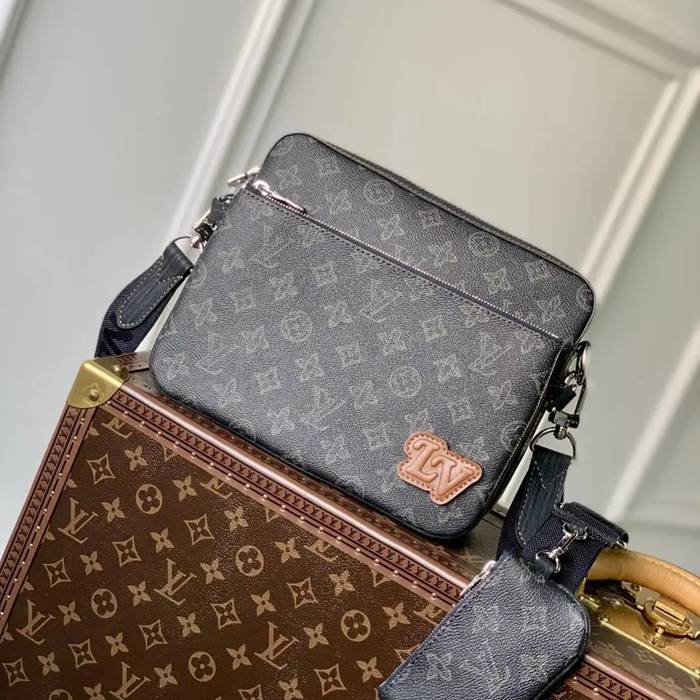 LOUIS VUITTON M46340 牛皮 パターン 斜め掛けバッグ レディース斜め掛け 25x18.5cm サイズ:25x18.5cm