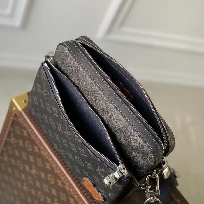 LOUIS VUITTON M46340 牛皮 パターン 斜め掛けバッグ レディース斜め掛け 25x18.5cm サイズ:25x18.5cm