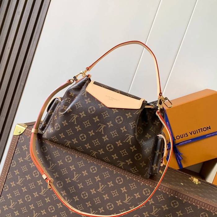 LOUIS VUITTON M26040 キャンバス モノグラム 斜め掛けバッグ レディース斜め掛けリュック 36x24x18cm サイズ:36x24x18cm