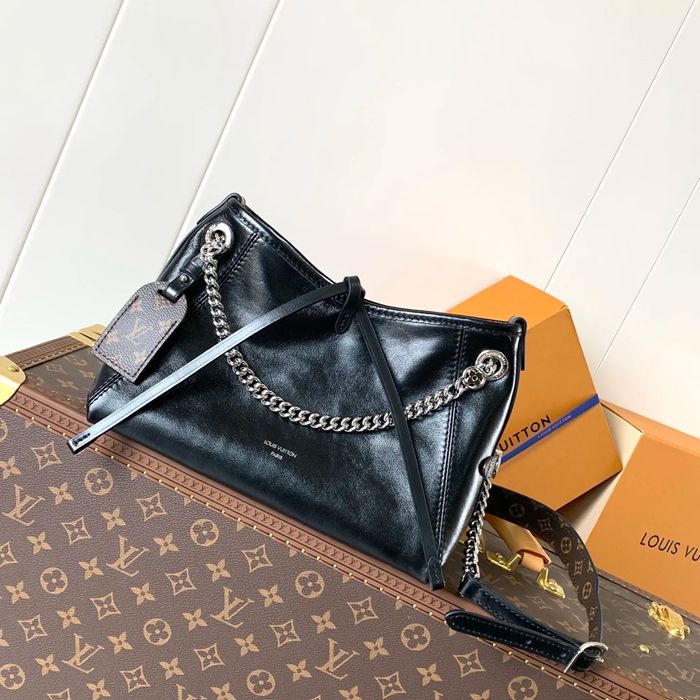 LOUIS VUITTON M12888 キャンバス フラワー 斜め掛けバッグ レディース斜め掛けチェーン サイズ:26.0x17.0x10.0cm
