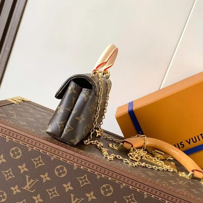 LOUIS VUITTON M28426 キャンバス モノグラム ゴールド 斜め掛けバッグ レディース斜め掛けチェーン 21x12.5cm サイズ:21x12.5cm