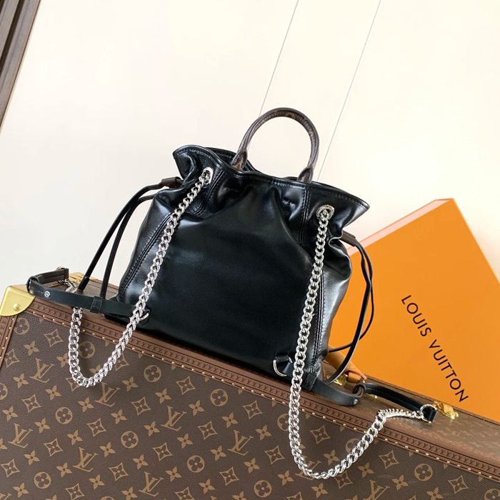 LOUIS VUITTON M25522 羊皮 リュックサック ショルダーリュックチェーン 25x24x10cm サイズ:25x24x10cm