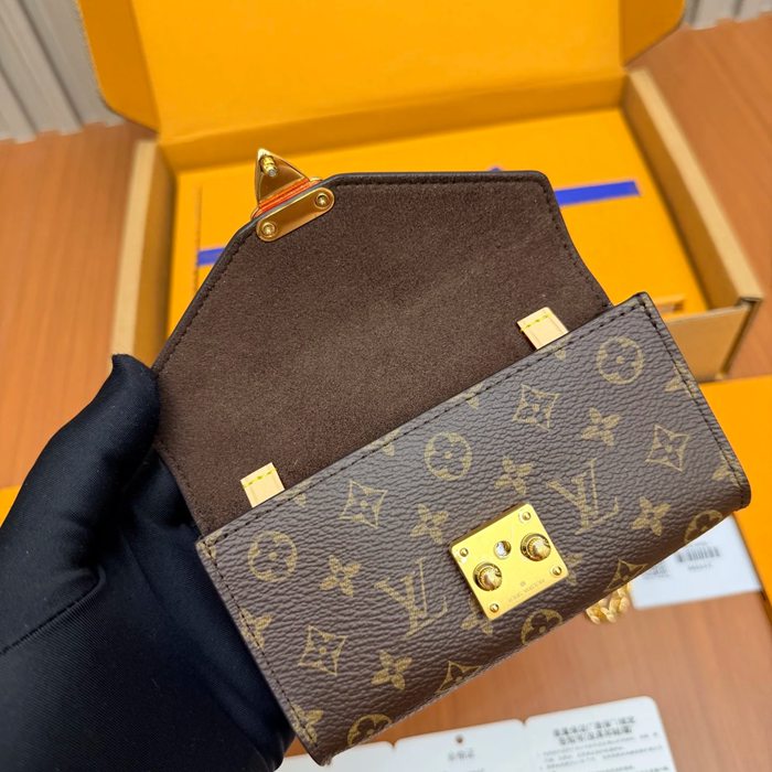 LOUIS VUITTON M4869 財布 レディース斜め掛け 13.5cm サイズ:20.5×13.5×12cm
