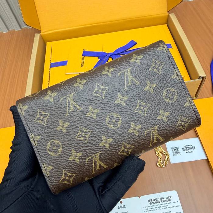 LOUIS VUITTON M4869 財布 レディース斜め掛け 13.5cm サイズ:20.5×13.5×12cm