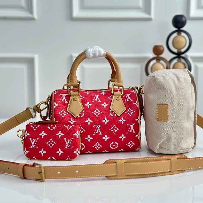 LOUIS VUITTON M28217 牛皮 モノグラム ブラック 斜め掛けバッグ レディース斜め掛け 22x17.5x14cm サイズ:22x17.5x14cm