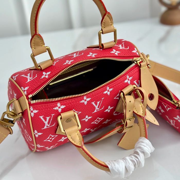 LOUIS VUITTON M28217 牛皮 モノグラム ブラック 斜め掛けバッグ レディース斜め掛け 22x17.5x14cm サイズ:22x17.5x14cm