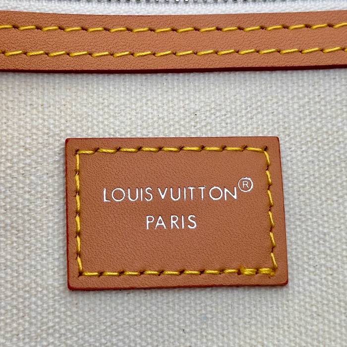 LOUIS VUITTON M27555 デニム モノグラム ブルー ショルダーバッグ レディースショルダー手提げチェーン 48x38x14cm サイズ:48x38x14cm