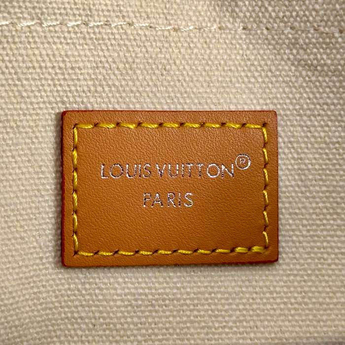LOUIS VUITTON M27553 デニム モノグラム ブルー 斜め掛けバッグ レディース斜め掛けショルダー手提げ 25x17.5x11cm サイズ:25x17.5x11cm