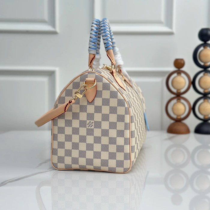 LOUIS VUITTON N40908 キャンバス パターン ブルー 斜め掛けバッグ レディース斜め掛け 30x21x17cm サイズ:30x21x17cm